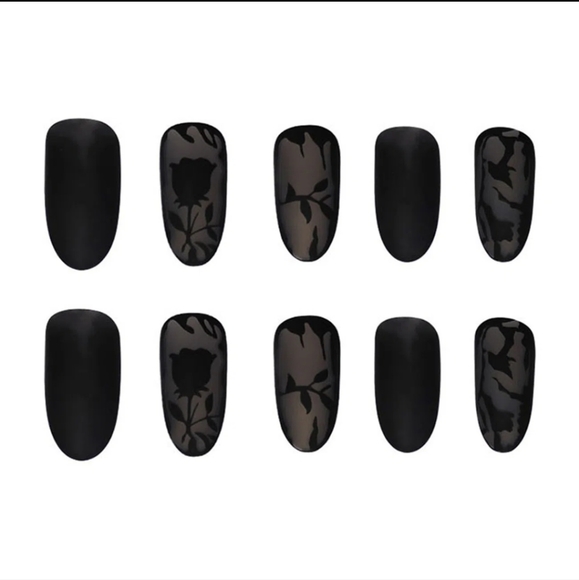 24 Pcs Matte Fake Nails Kit. - Picture 7 of 7